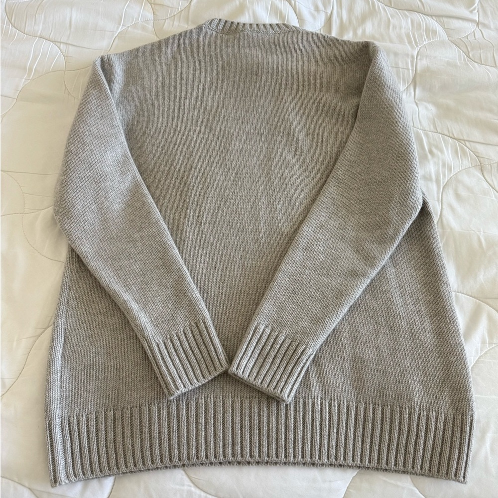 RALPH LAUREN COLLECTION RACING GREEN TRENCH POLO BEAR CASHMERE SWEATER - Picture 17 of 17